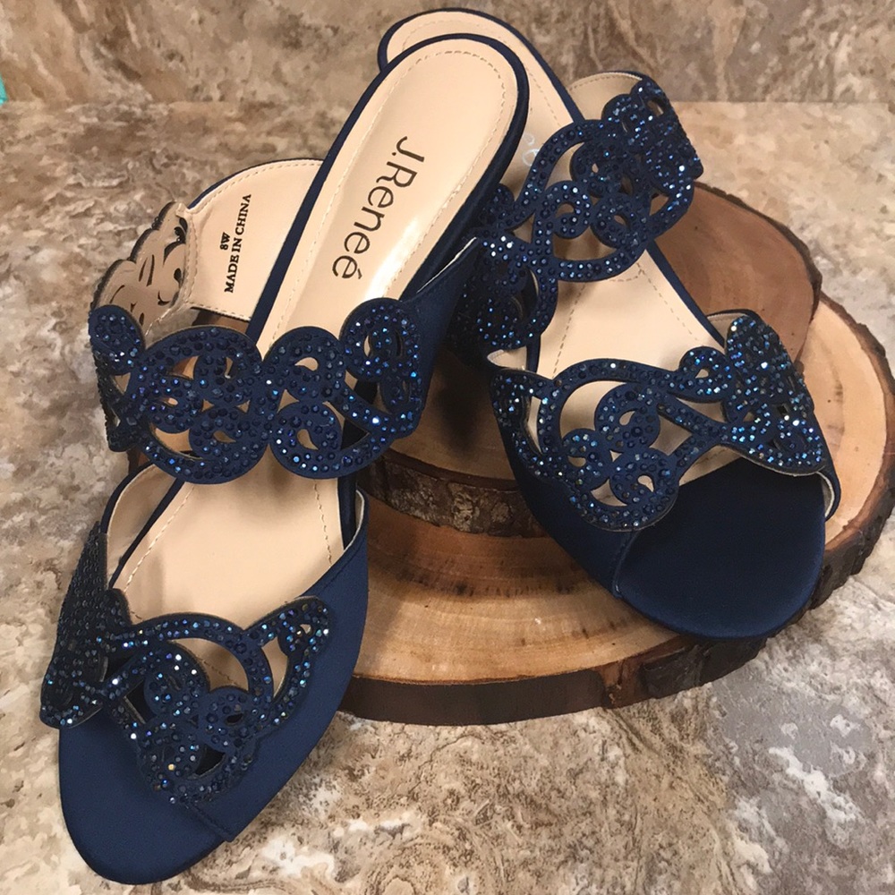 J. Renee Francie formal mules. 8W. NWT.